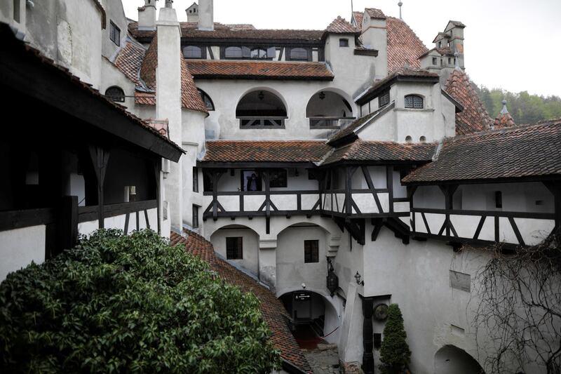 Bran Castle, in Romania, is hosting weekly vaccination drives throughout May. Reuters