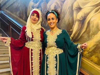 Ofrah Muflahi, right, says events in Gaza and Yemen have made things difficult but she finds solace in offering fellow Arab nurses support. Photo: Ofrah Muflahi