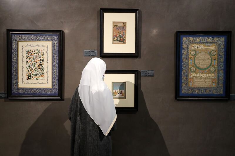 The exhibition features work dating back to the 13th century.