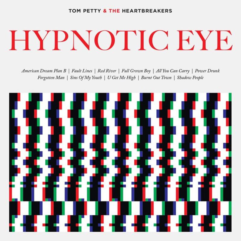 Cover image of Tom Petty & The Heartbreakers's album Hypnotic Eye. Courtesy Warner Bros Records