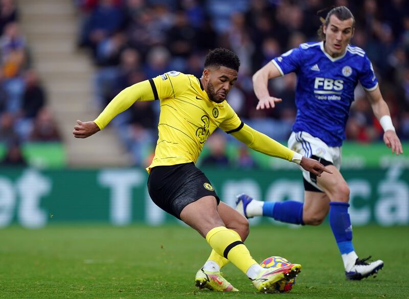 Reece James – 9: In great form at the moment and his excellent work down right set-up Kante for Chelsea’s second. Denied goal himself by offside call against Chilwell earlier in move. PA