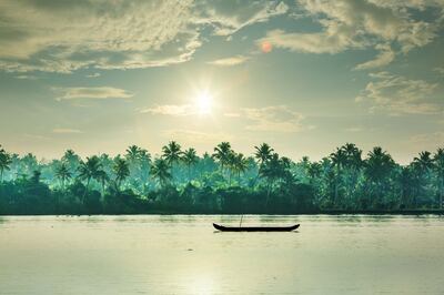 Location: Kerala backwaters, Kerala, India. Getty Images