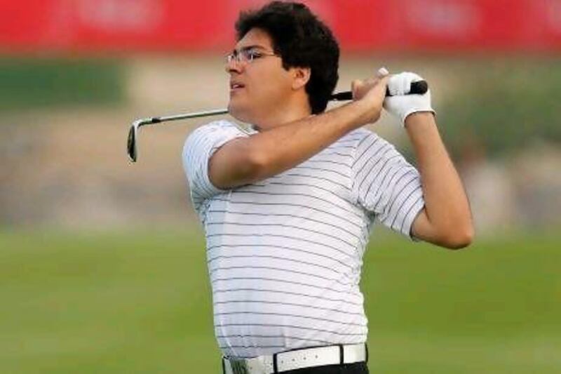 Khalid Yousuf is one of two Emirati players who play off a one or better handicap. The other is Ahmed Al Musharrekh.