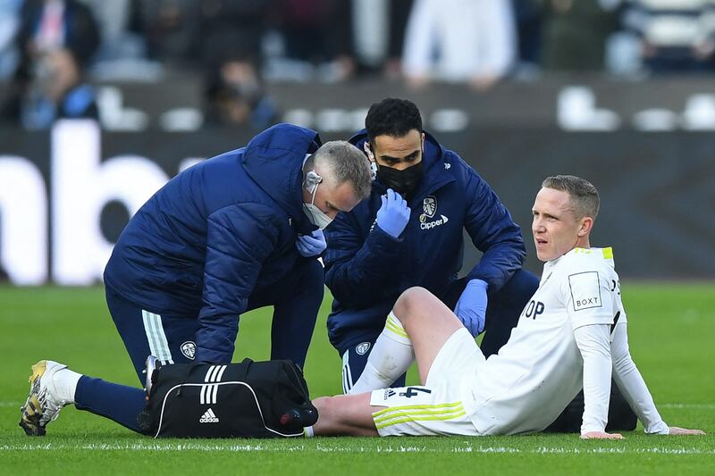 Adam Forshaw 6 – Assisted Leeds’ first goal with a simple pass to Harrison. He was forced to come off after 25 minutes with a hamstring injury, but prior to this had been instrumental in Leeds’ strong start to the game. AFP