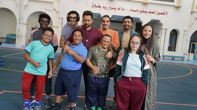 The cast includes real people with disabilities from Jeddah. CoCo Communications