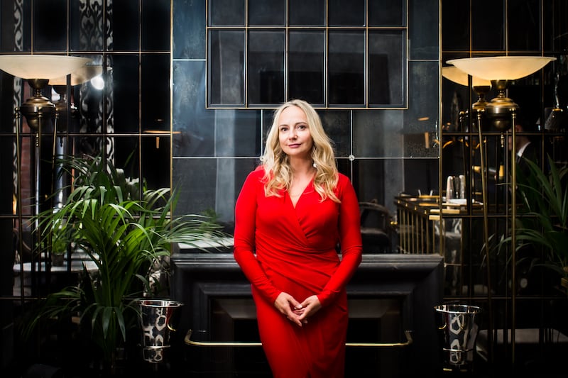 Jewellery expert Julia Castelli at the Franklin Hotel in Knightsbridge, London. Rob Greig / The National