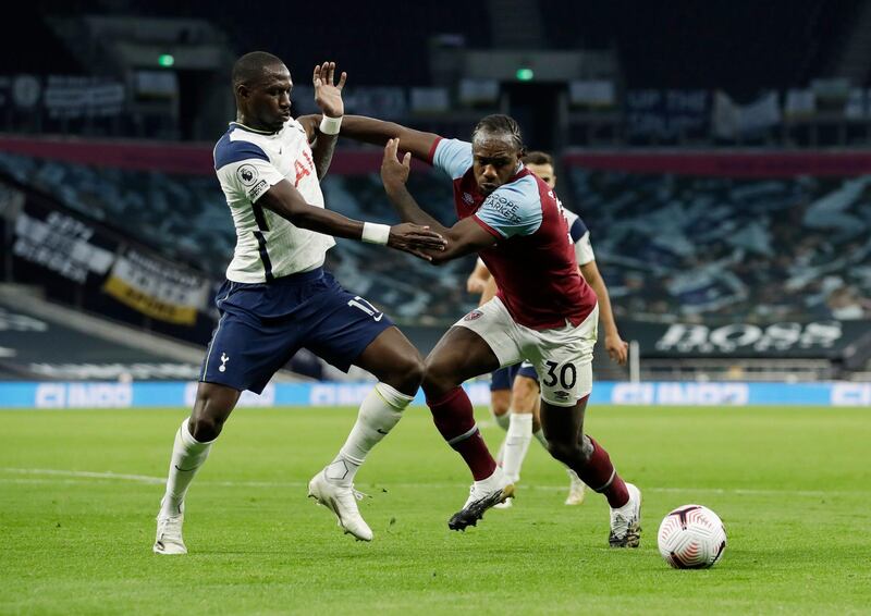 Michail Antonio - 7: Had a sight at goal early on but otherwise reverted to type of never giving the opposition a moment's rest. Reuters