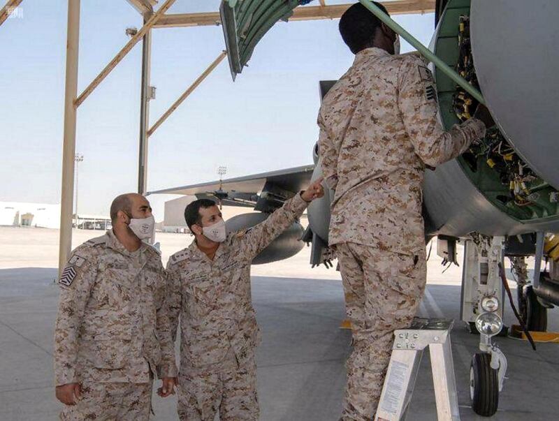 Saudi Royal Air Force Participates in Desert Flag Exercises 2021 in Al Dhafra Air Base