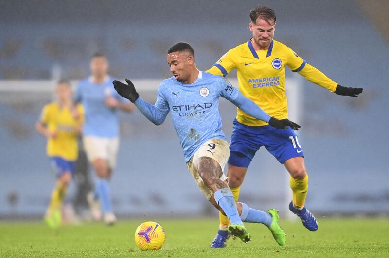 SUBS:   Gabriel Jesus (Mahrez 67) 5 – Came on to play on the left hand side and was often found playing deep, which doesn’t appear to be his strong point. Poor cameo from the Brazilian; was guilty of giving the ball away too often. AFP