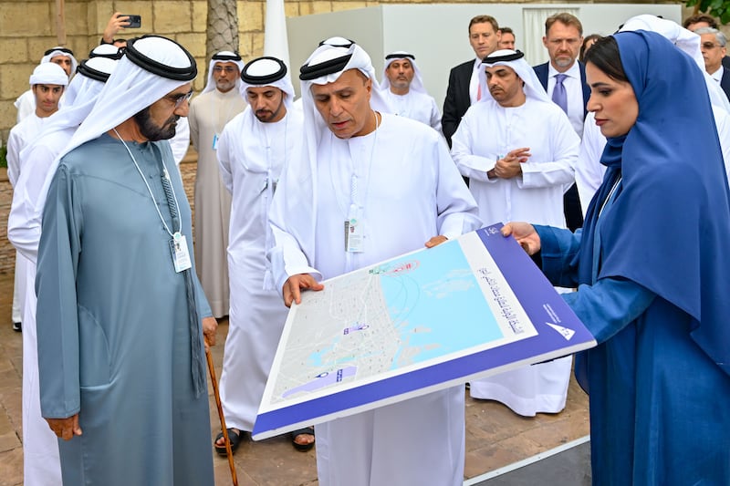 The initial network will include four vertiports located by Dubai International Airport, Palm Jumeirah, Downtown Dubai and Dubai Marina. Dubai Media Office