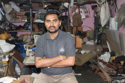 Suresh Agwane, founder of Made By Dharavi. Photo: Priti Salian