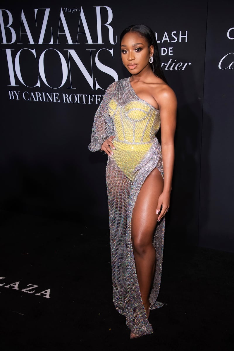 Normani attends the 'Harper's Bazaar' celebration of 'Icons By Carine Roitfeld' during New York Fashion Week on September 6, 2019. AP