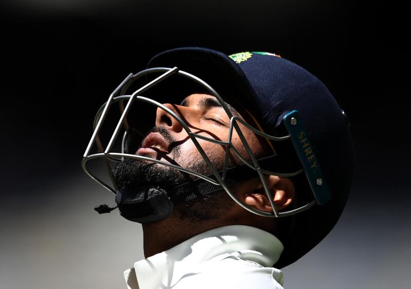 Rishabh Pant of India walks out to bat during day five of the second match in the Test series between Australia and India in Perth, Australia. Getty Images