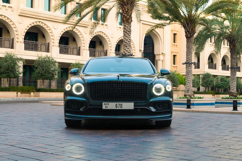 Bentley Flying Spur Speed in the UAE. Photo: Al Habtoor Motors