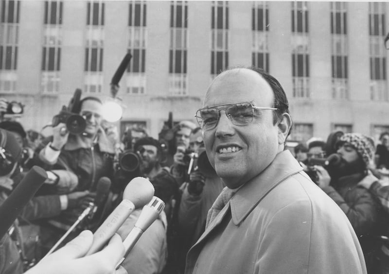 John Ehrlichman, a key figure in the Watergate scandal, was convicted of conspiracy and perjury and served 18 months in prison.  AP