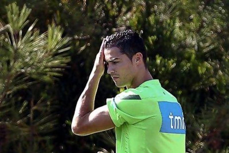 Ronaldo is with the Portugal national team this week, ahead of their World Cup qualifier against Luxemburg on Friday. Paulo Cunha / EPA