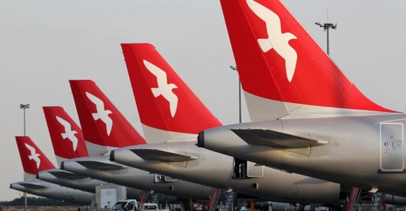 Air Arabia jets featuring the airline's previous branding.  Photo: Flickr