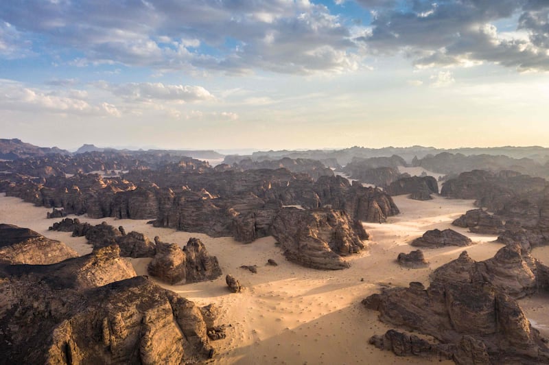 10. The Saudi town of AlUla comes alive in April with cultural, music and adventure activities on the calendar. AFP