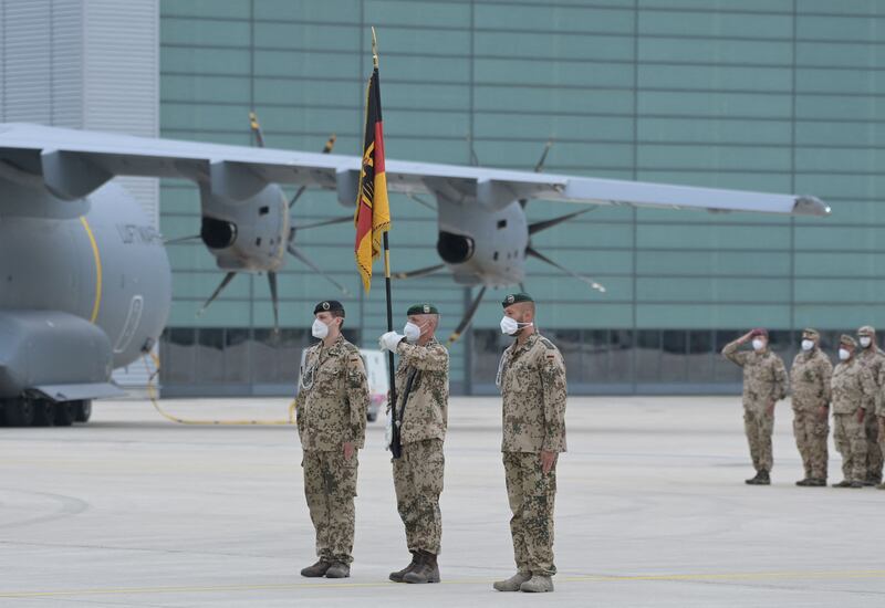 Germany last month completed its troop withdrawal from Afghanistan as the 20-year Nato presence comes to an end. AFP