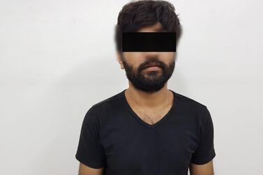 Police released this image of the suspect, a Pakistani former maintenance worker who had done work on his victims' home in the past. Courtesy: Dubai Police