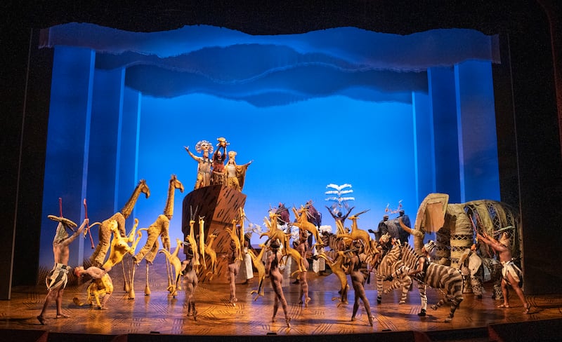 The Lion King musical, based on Disney’s 1994 animated feature film, is making its Middle East debut in Abu Dhabi. Photo: AP