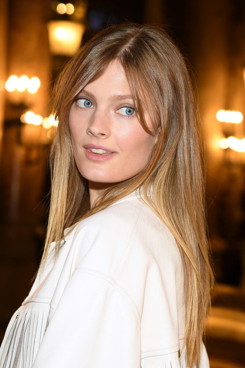Constance Jablonski at Stella McCartney (Photo by Pascal Le Segretain/Getty Images)