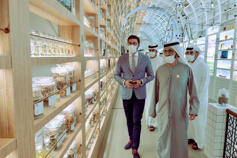 Sheikh Mohammed bin Rashid, Vice President and Ruler of Dubai, visits Expo 2020 Dubai on November 18. All Photos: Dubai Media Office