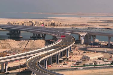 Five new bridges leading to the entrance of the man-made Deira Islands have opened to traffic. Courtesy: Dubai RTA