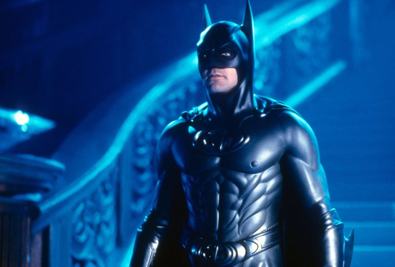 George Clooney in Batman and Robin. Courtesy Warner Bros. Pictures
