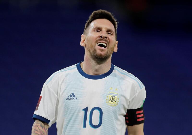Argentina's Lionel Messi. Reuters