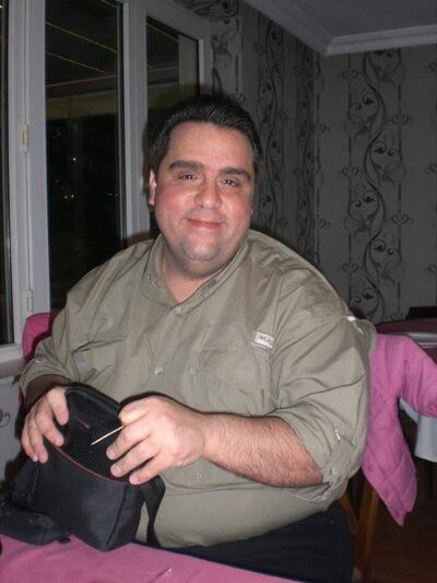 Ihsann Al Sakka reached 155kg after a tragic car accident in the year 2000 left him unable to walk for six months, and unable to train for two years. This photo was taken in 2011, shortly before he started to lose weight again. Courtesy: Ihsan Al Sakka.