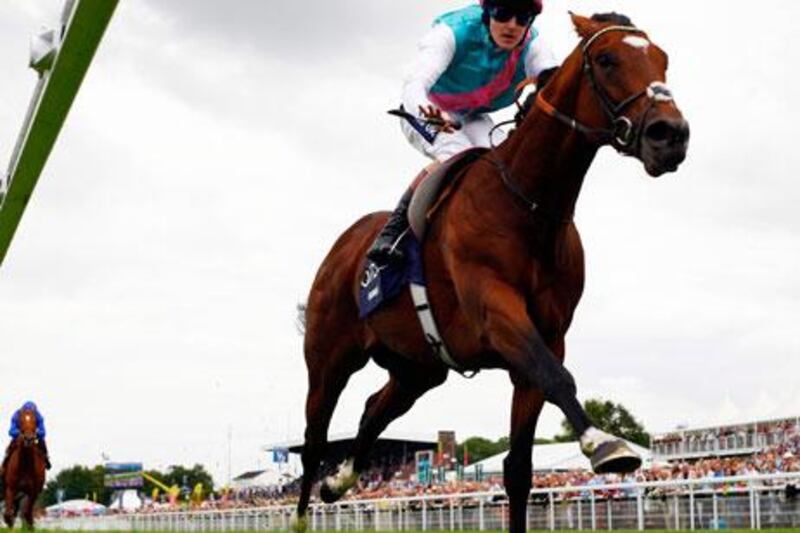 Canford Cliffs may get another chance at Frankel, above right, at the inaugural Queen Elizabeth II Stakes in Ascot.