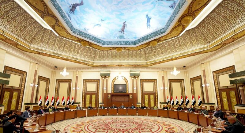 Iraqi leaders met in Baghdad on Wednesday to discuss the formation of a government. Photo: Iraq Prime Minister's Office