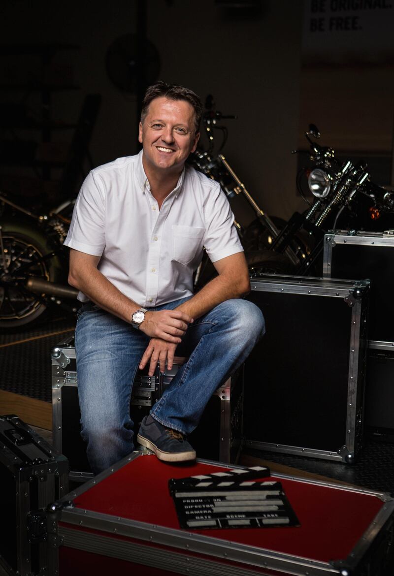 Ian Carless, founder of Warehouse Four in Dubai. Courtesy of Warehouse Four