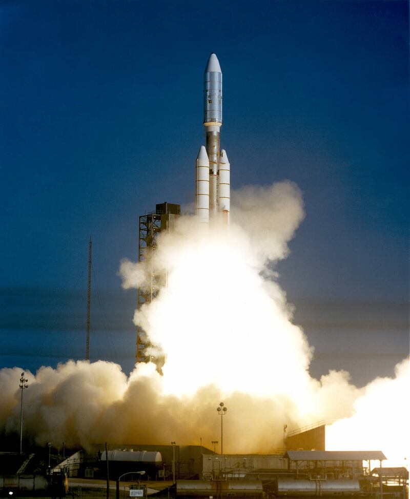 The Voyager 1 lifted off on board the Titan III/Centaur on September 5, 1977.