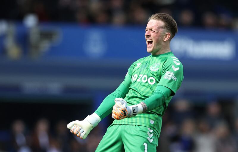 EVERTON RATINGS:  Jordan Pickford 9 – Made two excellent early saves to deny Marcus Rashford. The England No 1 also took command of his penalty area with some vital punched clearances throughout the game. One of his best showings of the season. 
Reuters