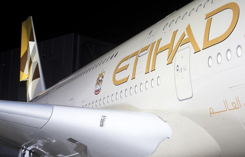 Etihad is offering flexible payment plans for flights. Roland Magunia for The National