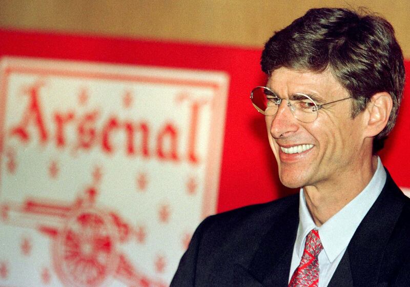 Arsene Wenger became Arsenal manager in September 1996. Ian Waldie / Action Images via Reuters