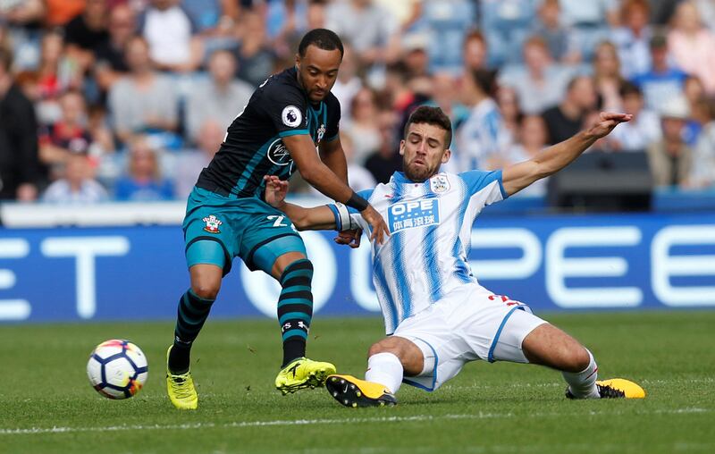 Right-back: Tommy Smith (Huddersfield Town) – The captain ensured the promoted club still have not conceded a league goal this season with a late clearance off his line. Ed Sykes / Reuters