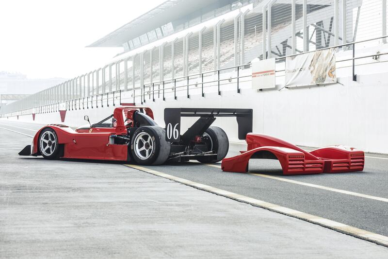 1994 Ferrari 333 SP, €2.8m to €3.3m (Dh12.2m to Dh14.4m). Never raced competitively. R M Sotheby’s