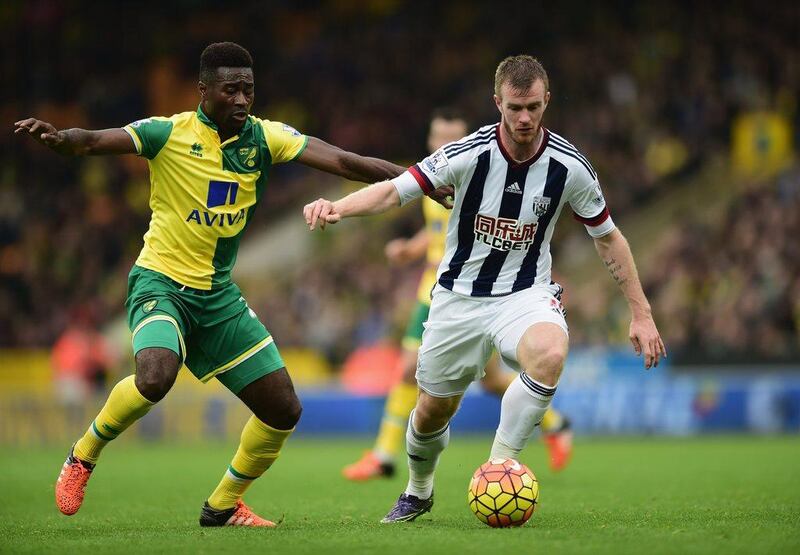 6) Chris Brunt (West Bromwich Albion) 1,631 crosses in 269 games. Getty