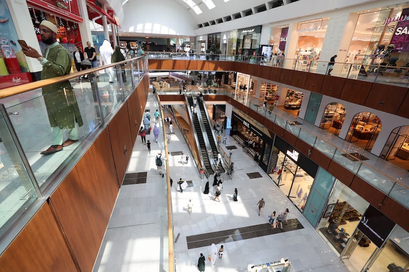 The vast Dubai Mall offers hours of retail therapy. Chris Whiteoak / The National