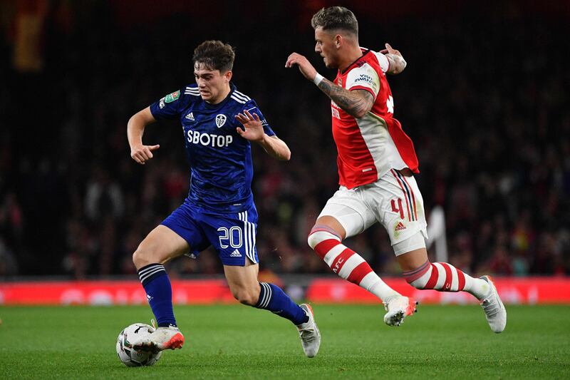 Ben White: 7 - White was a key figure on the ball, often driving from the back in possession which caused an issue for Leeds. He also defended well but had to be subbed off in the second half with an injury. Getty