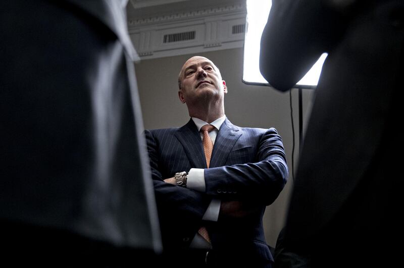 Gary Cohn, outgoing director of the U.S. National Economic Council, listens during a ceremony before U.S. President Donald Trump, not pictured, signs proclamations on adjusting imports of steel and aluminum into the United States in the Roosevelt Room of the White House in Washington, D.C., U.S., on Thursday, March 8, 2018. Trump signed the order over steel and aluminum tariffs that he said could spare certain countries if they have strong trading and military ties with the U.S. telling reporters earlier that Mexico and Canada would likely not face the levies if they renegotiate the North American Free Trade Agreement. Photographer: Andrew Harrer/Bloomberg