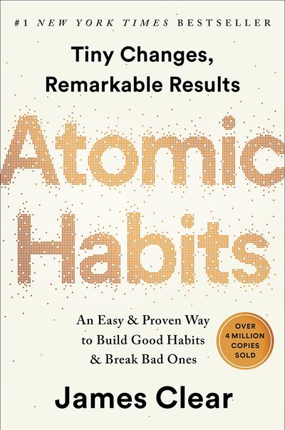 'Problems arise when you spend too much time thinking about your goals and not enough time designing your systems', writes James Clear in Atomic Habits. Photo: Amazon

