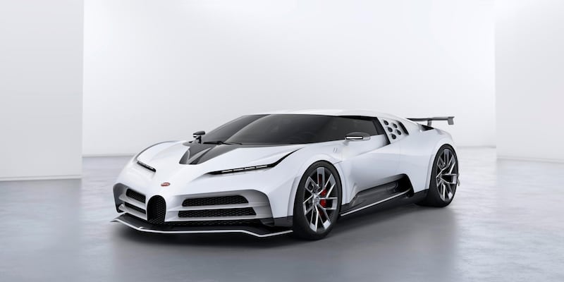 The new Bugatti Centodieci costs Dh32.7 million. Courtesy Bugatti