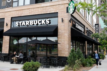 Bigger coffee chains like Starbucks is able to survive the temporary lull in business due to Covid-19 lockdowns. AP    