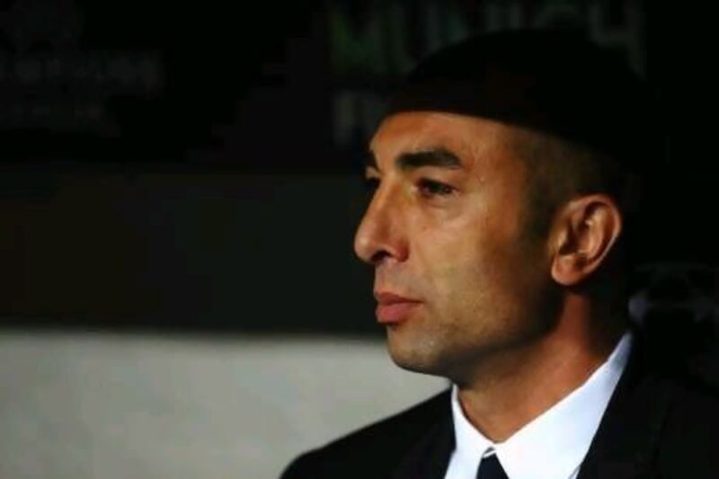 Roberto Di Matteo interim manager of Chelsea has options after winning the UEFA Champions League final.  Photo by Laurence Griffiths/Getty Images