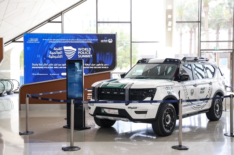 Dubai Police will welcome 400 smart patrol cars over the next five years. All photos: Dubai Police