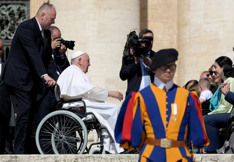 Pope Francis is expected to remain in hospital for several days to allow for full recovery. EPA